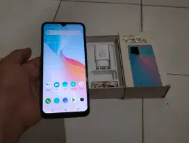 BUTUH UANG VIVO Y33S RAM 8GB /128GB 4G LTE 6.58in 50MP Finger 5000Mah