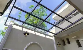 Canopy atap kaca