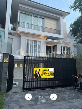 JUAL RUMAH GRAND PENINSULA PARK MULYOREJO SURABAYA SIAP HUNI