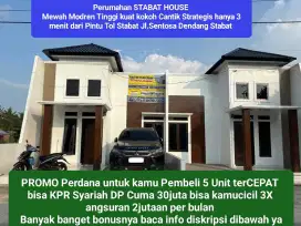 Perumahan MEWAH STABAT HOUSE PROMO Beli Sekarang DP 30jt cicilan 2jtan