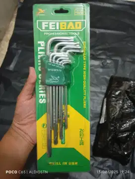 Jual kunci L bintang 6 sudut