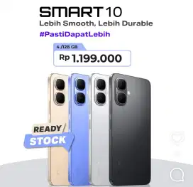 SMART 10 4+4/128GB 'ATLANTIS DAHSYAT'