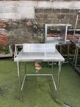 Meja prepare 1 susun 
Ukuran 76x75x85
