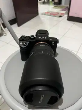 Jual kamera sony A7ii berikut lensa tamron