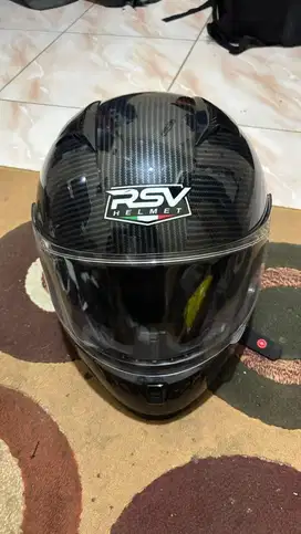 helm rsv FF500 full face motif carbon
