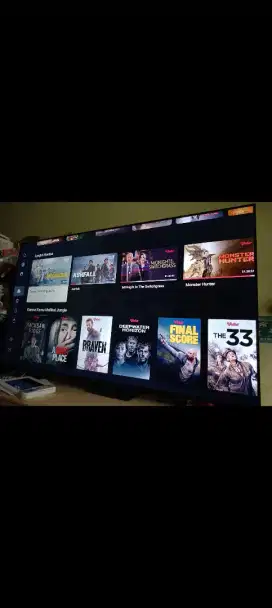 Dijual Google TV LED TCL 55 inch HDR 4K like new