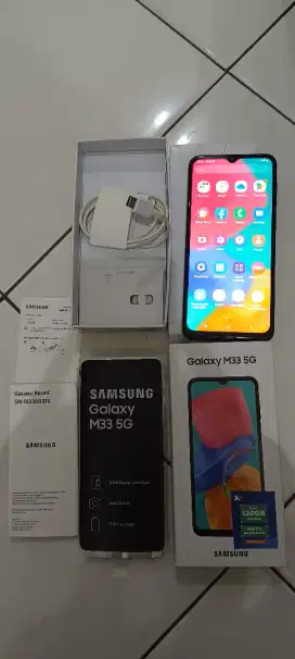 Samsung Galaxy M33 8/128 , 98% seperti baru
