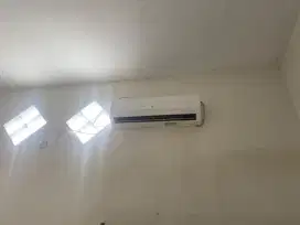 AC 1 PK merk LG mesin luar panasonic