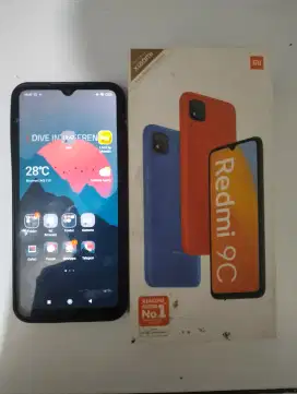 Jual cepat Redmi 9C 4/64gb