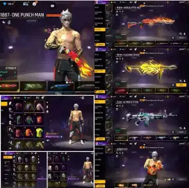 Jual akun ff aman dan terpercaya  100%