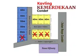 Kavling Murah Di Condet 20 Meter Dari Jalan Raya Condet Akses Mobil