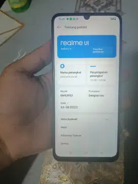 Realme note 60 4/64gb no minus kelengkapan hp aja