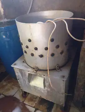 Mesin Pembersih Cabut Bulu AYam Kondisi Second Masih Nyala Bagus
