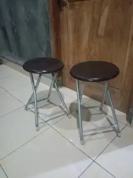 kursi lipat besi mumer