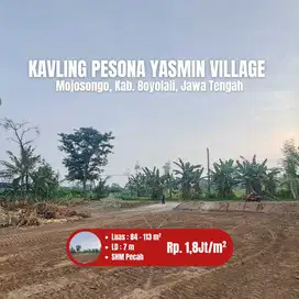 Timur Pemkab Boyolali Strategis 200 meter Jalan raya. Siap Bangun