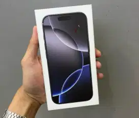 iPhone 16 Pro 128GB NEW Black Garansi 1 Tahun iBox