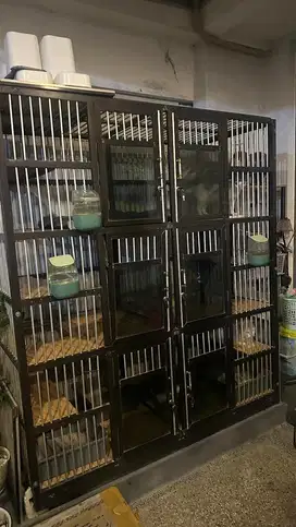 Kandang Kucing Alumunium 3 lantai