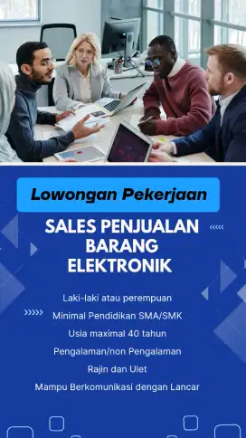 LOWONGAN BAGIAN SALES