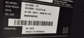 TV LED LG 43 inch