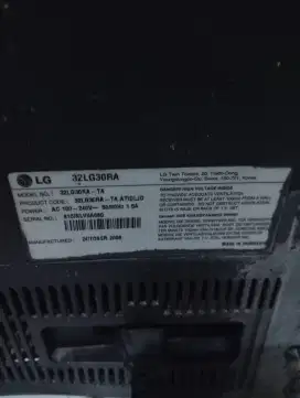 Jual TV merk LG 32 Inc