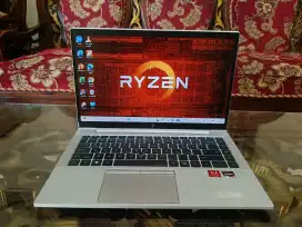 Laptop HP Ryzen 5 Pro RAM 16GB SSD 256GB Slim Mulus