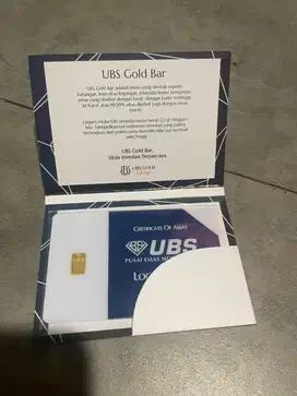 Logam Mulia UBS/ Emas UBS 0.25gr / Emas UBS / Emas Asli