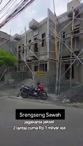 Rumah Ready Jakarta Selatan 2-lantai, Siap Huni, SHM
