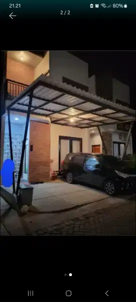 Disewakan rumah 2 lantai, dengan full perabot