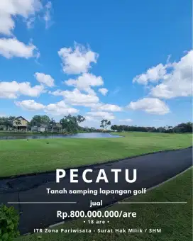 TANAH SAMPING GOLF DAN OCEAN VIEW PECATU GRAHA