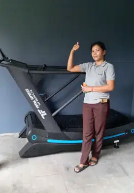 TREADMILL MANUAL CURVE COMERCIAL ALAT FITNESS GYM CENTER