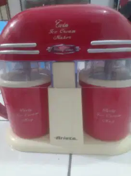 Jual Ice Cream Maker Twin Party Time Merah