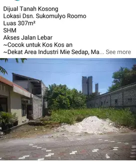 Tanah Manyar Sukomulyo Murah