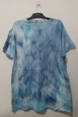 Kaos Tie Die Tag Sablon FOTL Unisex