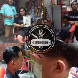 Kursus barbershop Surabaya Sidoarjo