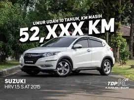 FREE BBM FULL TANK HRV 1.5 S AT CVT MATIC 2015 PUTIH