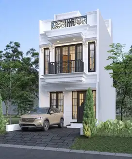 Rumah Cantik 2 Lt dekat AEON Mall Tanjung Barat Dibantu KPR J-29355