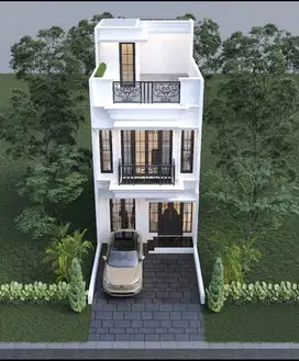 Rumah Baru 2 Lantai 10 Mnt ke AEON Mall Tanjung Barat Siap KPR J-29354