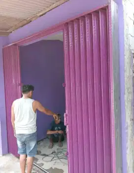 Rolling door folding gate pintu pengaman