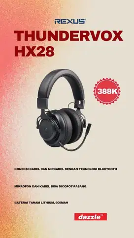 Rexus HX28 HEADSET BLUETOOTH