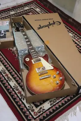 BRAND NEW EPIPHONE LES PAUL STANDARD SERIES 60S ICED TEA COLOR 2023