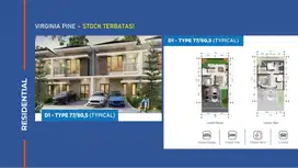 Rumah Siap Huni 2 Carport dekat AEON Sentul City Dibantu KPR J30489 J-