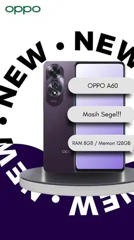 New! Oppo A60 (SEALED)