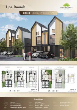 Rumah Cluster Baru Akses Dekat dari AEON MAll BSD Siap Huni J-31258