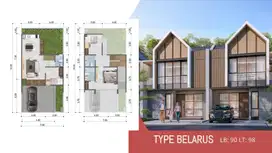 Jual Rumah 2 Lt Siap KPR dekat Pasar Modern Intermoda BSD City J-31234