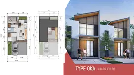 Rumah 2 Lt Cluster Baru Dekat ICE BSD City Siap Huni Bisa Nego J-31237