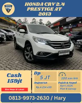 DP 5 JT saja,CRV Prestige 2013