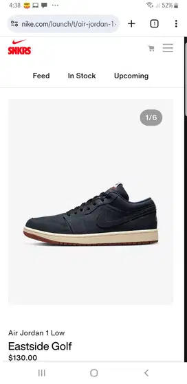 Nike Air Jordan 1 Low East Side Golf