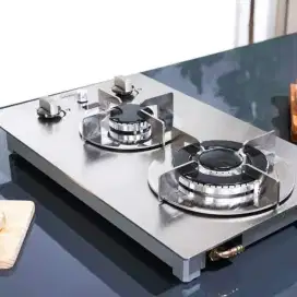 Kompor tanam full stainless merk sunthree