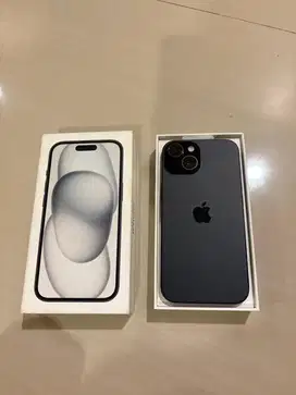 Dijual Iphone 15 Black 128 GB Ibox BH 91 kondisi mulus
