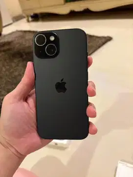 Dijual Iphone 15 Black 128 GB Ibox BH 91 kondisi mulus